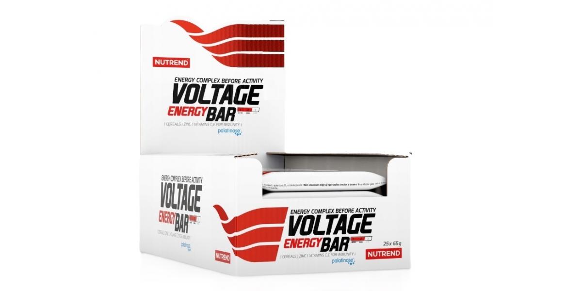 Nutrend Voltage Energy Bar with Caffeine Bodybuilding and Sports