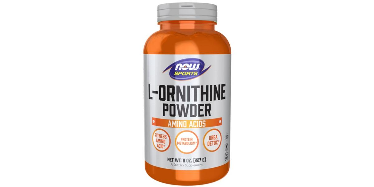 l carnitine & l ornithine NOW Foods L-Ornithine