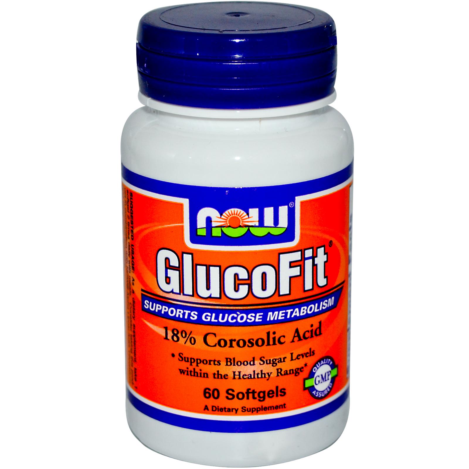 NOW Foods GlucoFit - 60 softgels - Bodybuilding and Sports Supplements