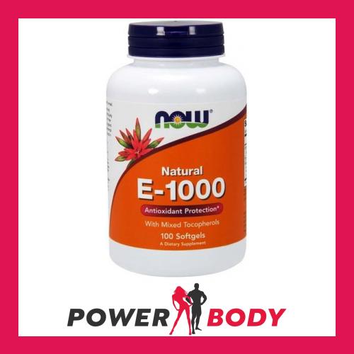 NOW Foods - Vitamin E-1000 - Natural (Mixed Tocopherols) - Picture 2 of 3