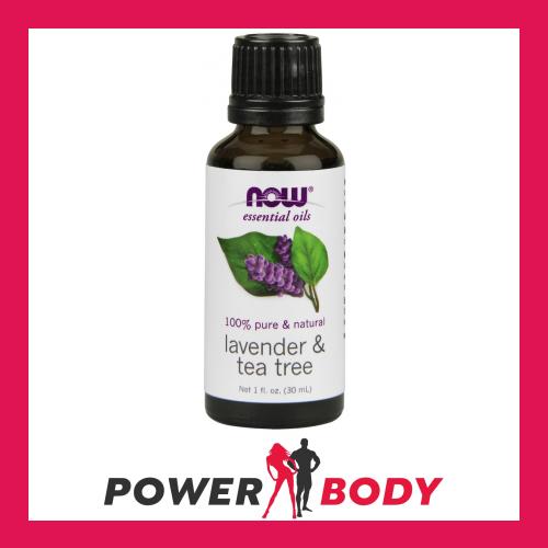 NOW Foods - Essential Oil, Lavender & Tea Tree Oil - 30 ml.