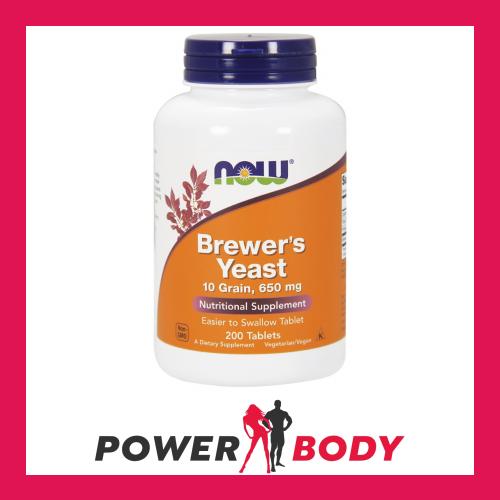 NOW Foods Brewer’s Yeast – 200 Tabs / 454g Powder | B Vitamins - Picture 2 of 3