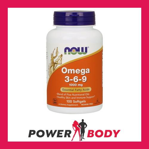 Now Foods Omega 3-6-9 1000mg - 100 Softgel for sale online | eBay