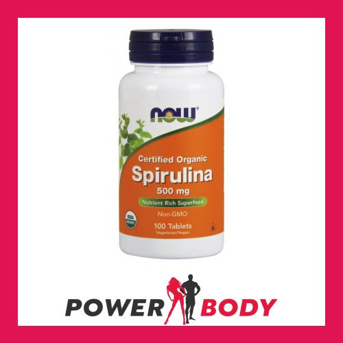 NOW Foods Spirulina 500/1000mg - 100/200/500 Tabs - Superfood - Picture 5 of 6