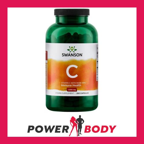 Swanson - Vitamin C with Rose Hips Extract - Picture 2 of 4