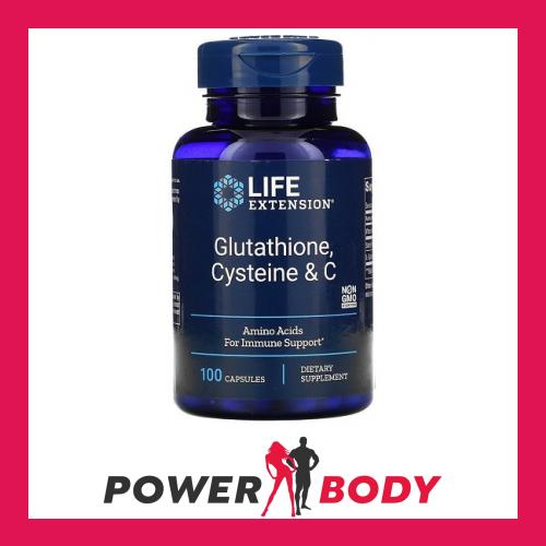 Life Extension - Glutathione, Cysteine & C - 100 caps | eBay UK