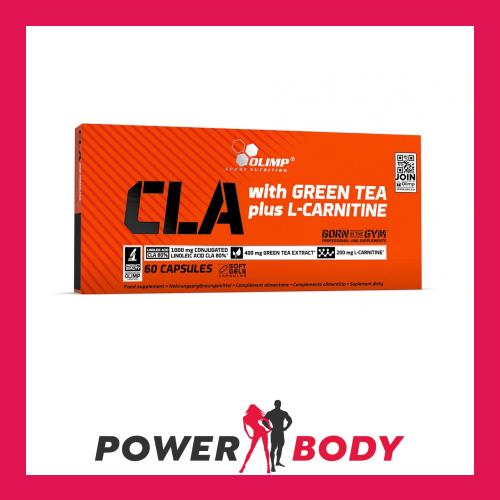 olimp nutrition cla green tea and l-carnitine Olimp Nutrition - CLA with Green Tea plus L-Carnitine - 60 caps