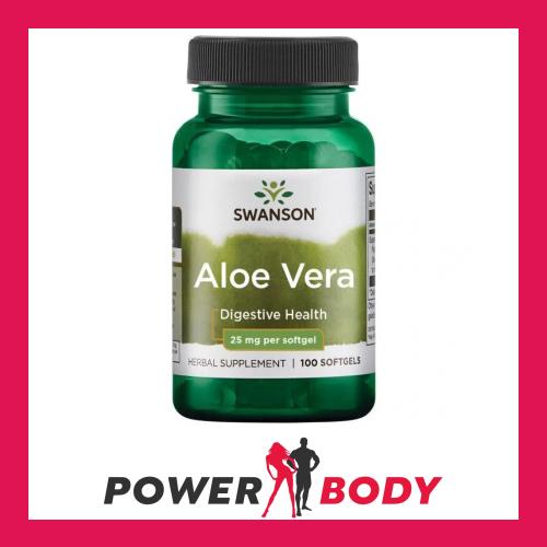 Swanson - Aloe Vera, 25mg - 100 softgels | eBay UK