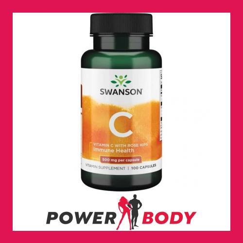 Swanson - Vitamin C with Rose Hips Extract - Picture 4 of 4