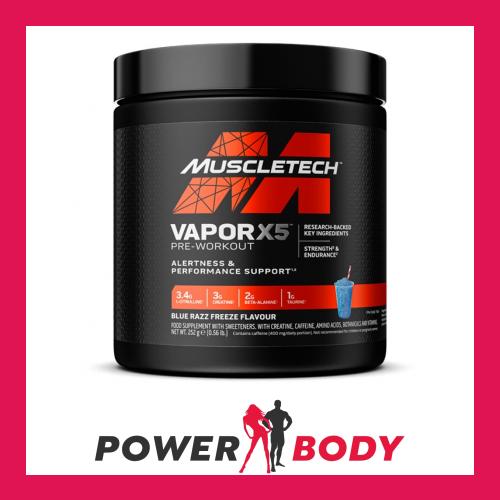 MuscleTech Vapor X5 Pre-Workout Fruit Punch - 247g for sale online ...