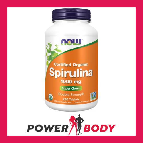 NOW Foods Spirulina 500/1000mg - 100/200/500 Tabs - Superfood - Picture 6 of 6