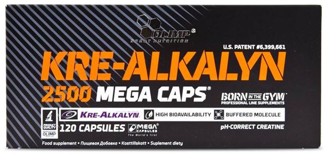 Olimp - Supplements Kre-Alkalyn 2500 Mega Caps - 120 caps