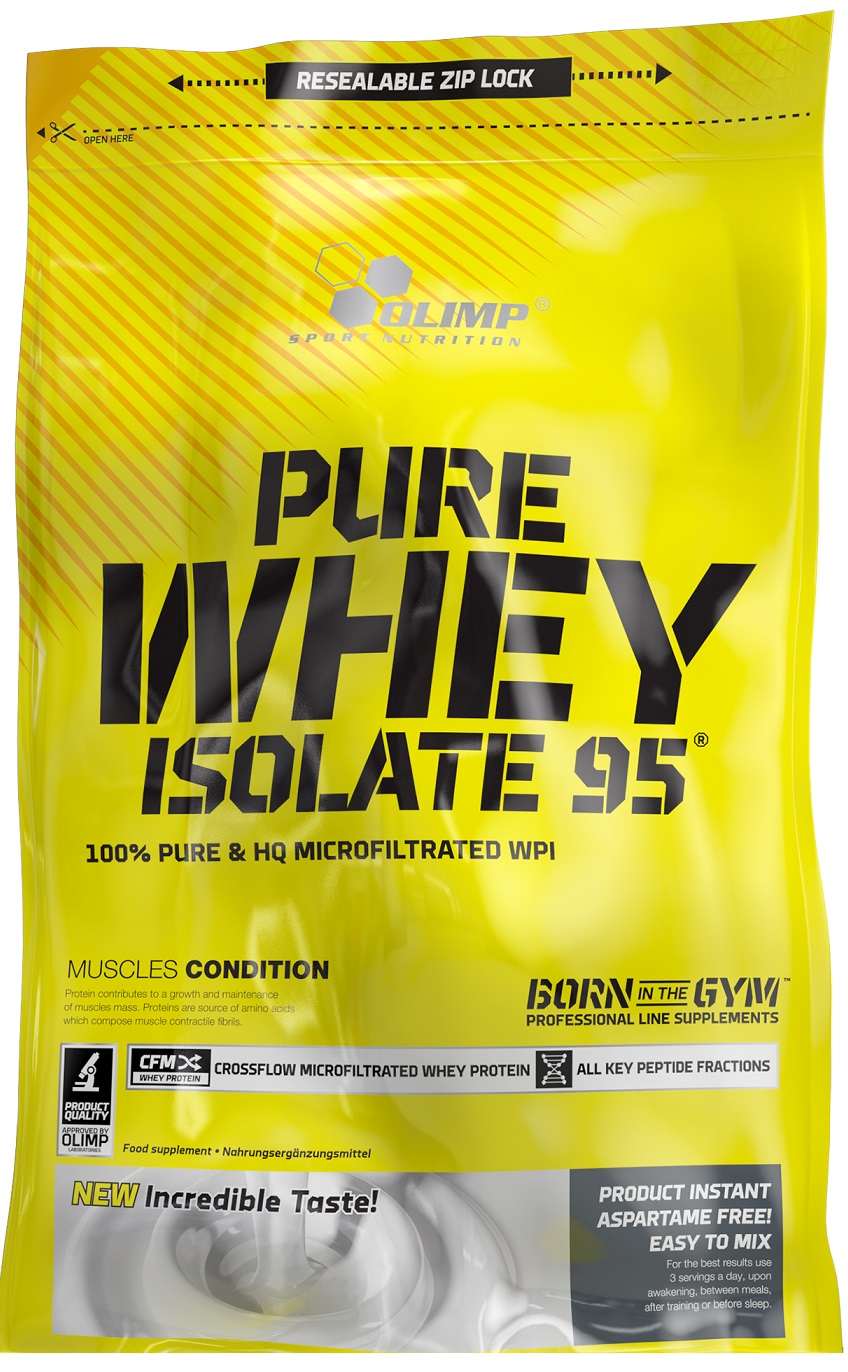 Olimp Nutrition Pure Whey Isolate 95 Bodybuilding and Sports Supplements