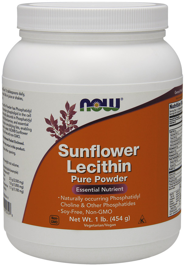 NOW Foods Sunflower Lecithin Bodybuilding and Sports Supplements