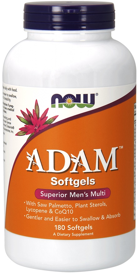 NOW Foods ADAM Multi-Vitamin for Men - Bodybuilding and Sports Supplements