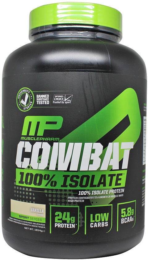 Musclepharm Combat Review Bodybuilding MusclePharm Combat 100% Isolate - Bodybuilding and Sports Supplements