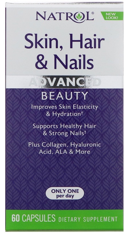 Natrol Skin, Hair and Nails - 60 caps - Bodybuilding and Sports Supplements Natrol Skin, Hair and Nails - 60 caps - Bodybuilding and Sports Supplements