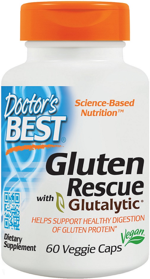 Doctor's Best Gluten Rescue with Glutalytic 60 vcaps Bodybuilding
