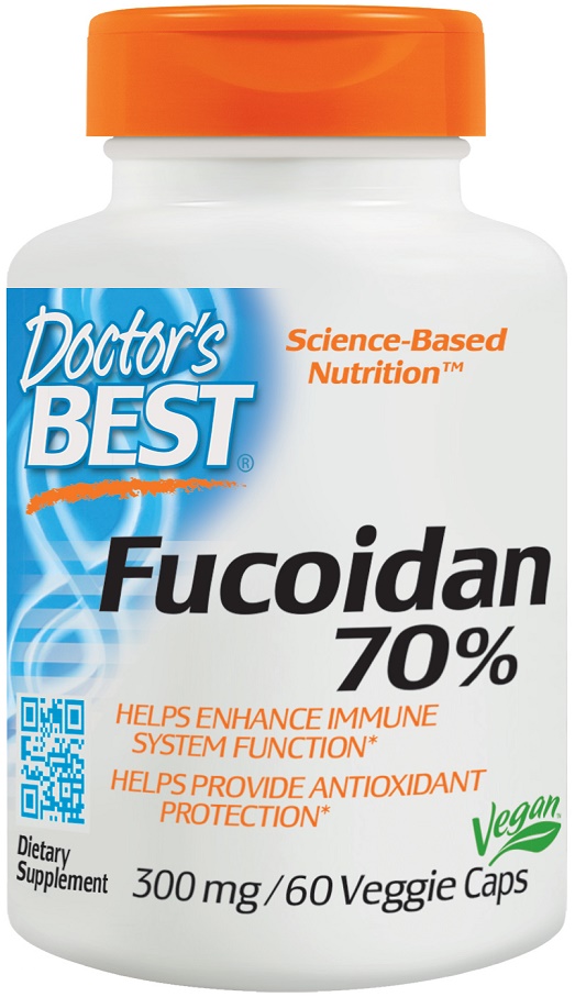 Doctor's Best Fucoidan 70, 300mg 60 vcaps Bodybuilding and Sports