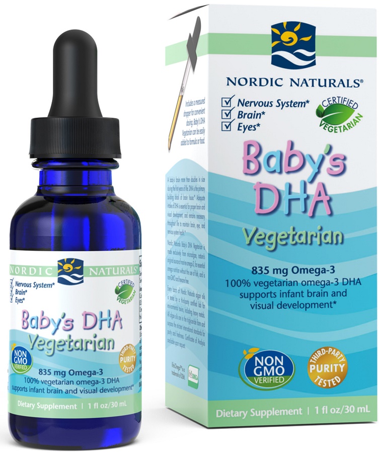 Nordic Naturals Baby's DHA Vegetarian, 835mg 30 ml. Bodybuilding