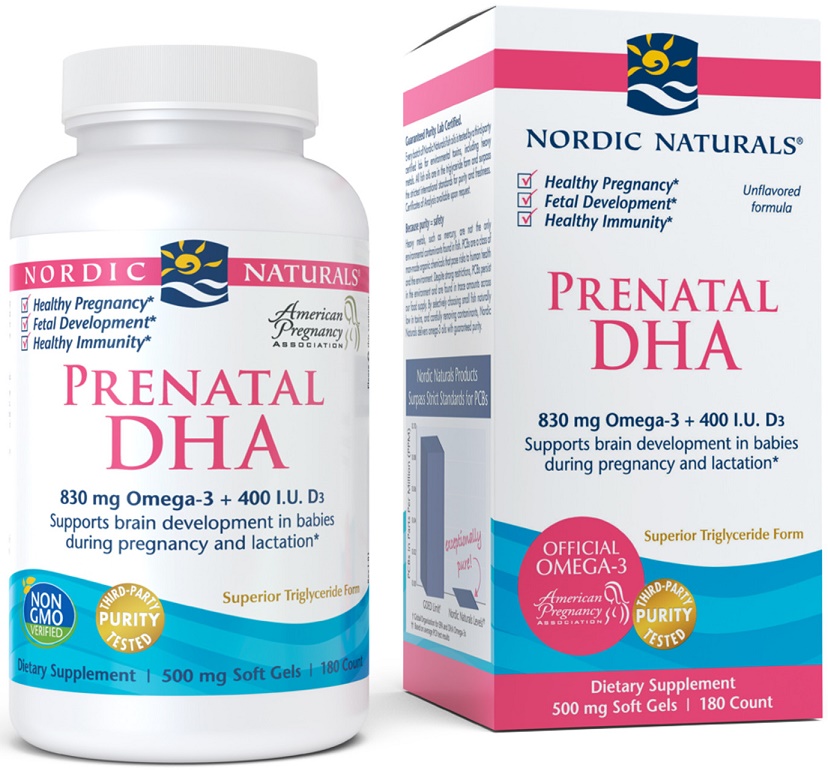 Nordic Naturals Prenatal DHA Bodybuilding and Sports Supplements