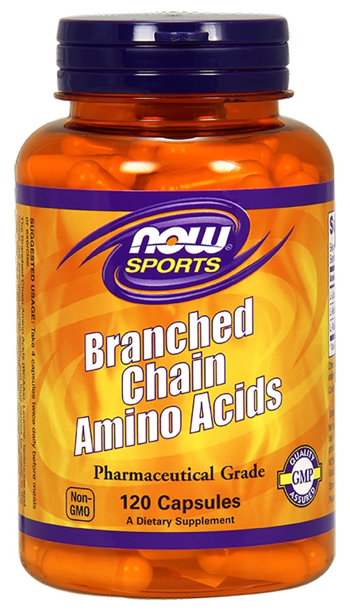 NOW Foods BCAA Branched Chain Amino Acids Bodybuilding and Sports