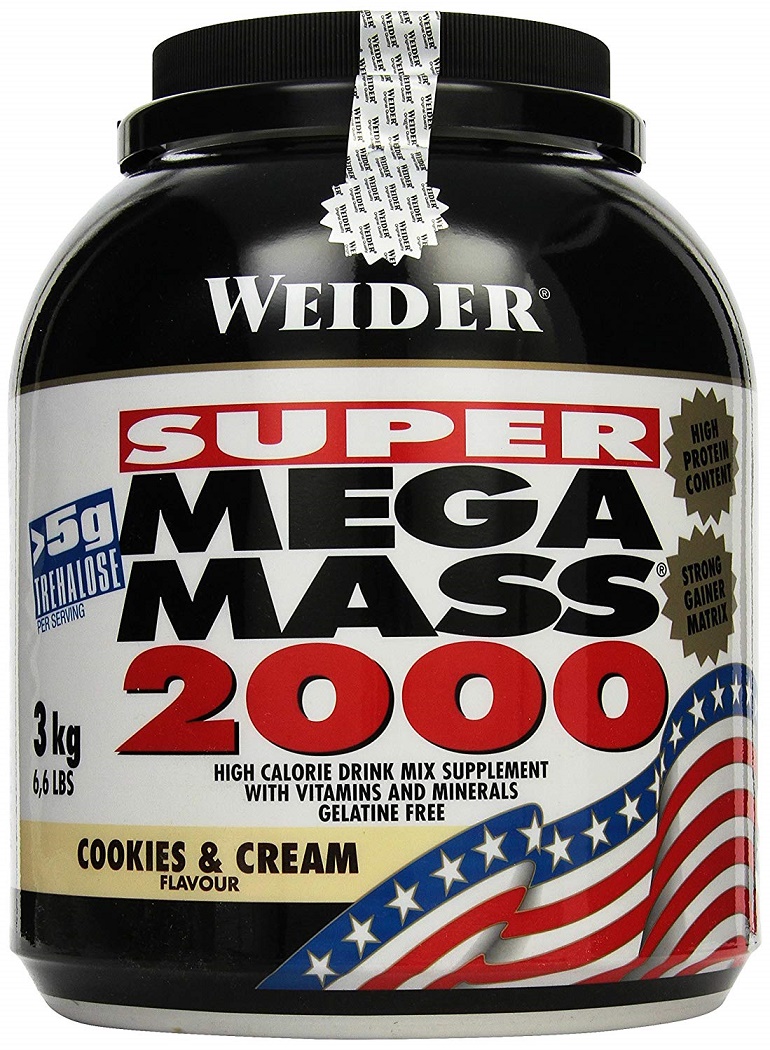 Weider Mega Mass 2000 Bodybuilding And Sports Supplements
