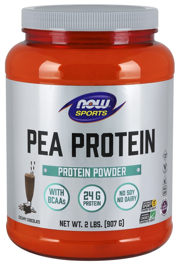 NOW Foods Pea Protein Bodybuilding and Sports Supplements
