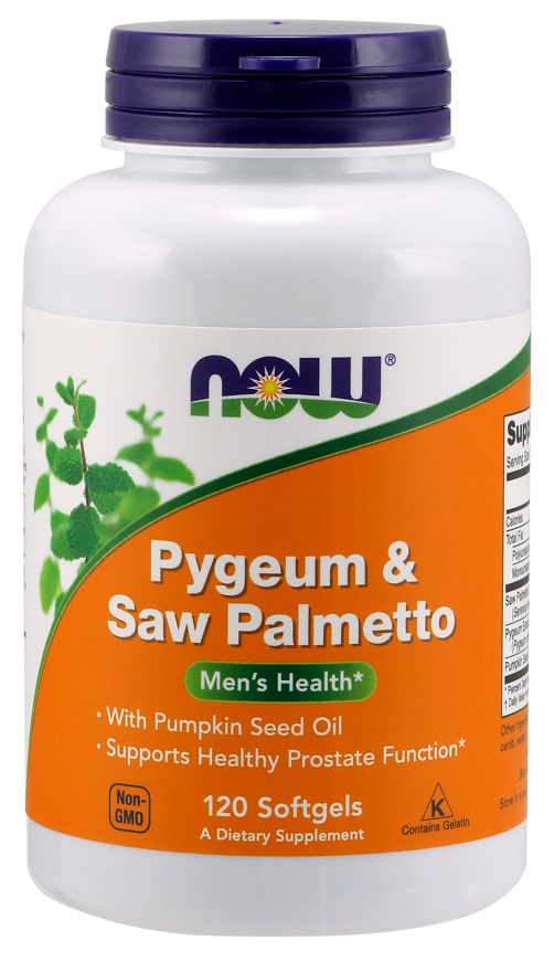 NOW Foods Pygeum & Saw Palmetto Bodybuilding and Sports Supplements
