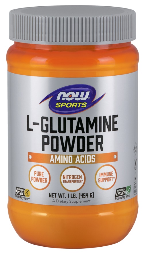 NOW Foods LGlutamine Bodybuilding and Sports Supplements