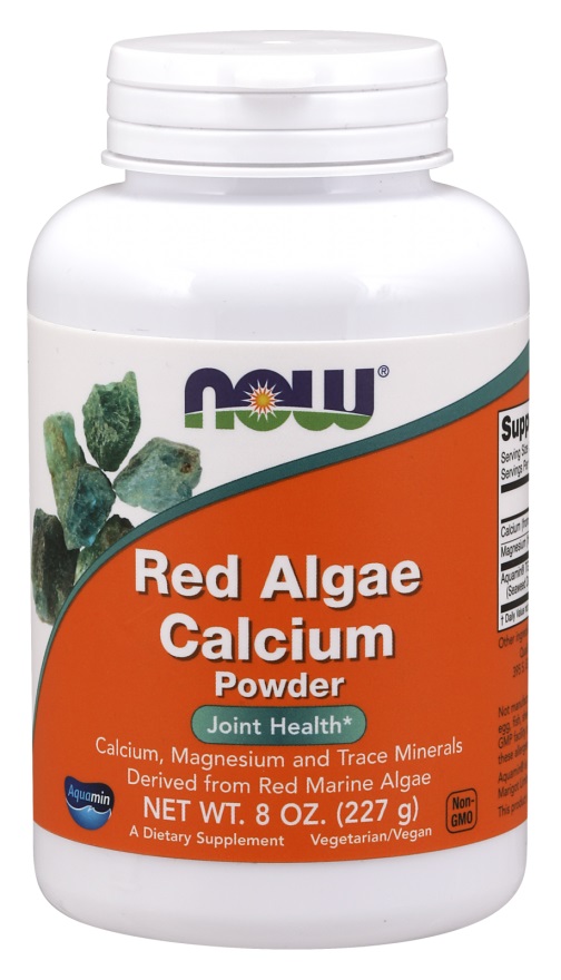 NOW Foods Red Algae Calcium Powder - 227 grams ...