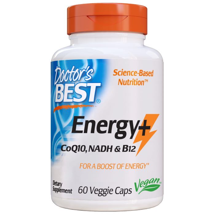 Doctor's Best Energy + CoQ10, NADH & B12 60 vcaps Bodybuilding and