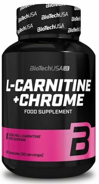 L-Carnitine 1000 - 60 Tablets - Biotech USA - L-Carnitine - MOREmuscle