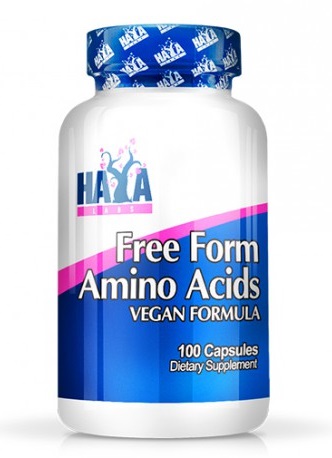 Haya Labs Free Form Amino Acids 100 Caps Bodybuilding And Sports Supplements