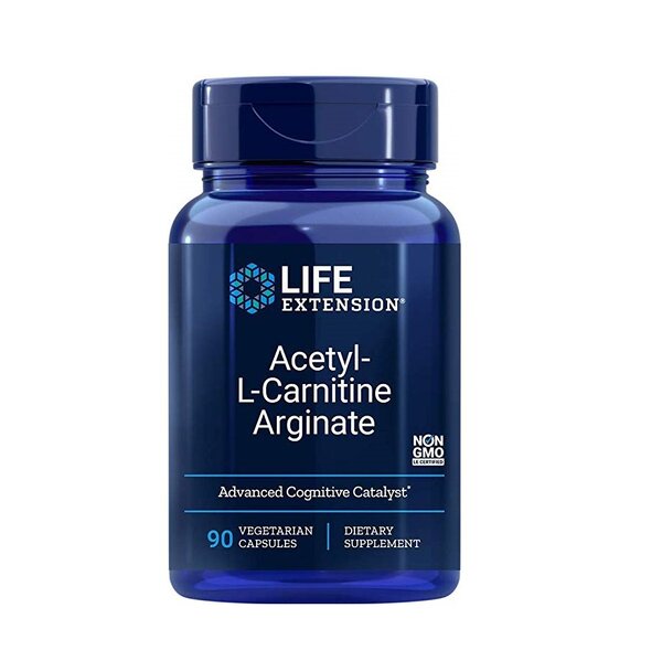 Life Extension AcetylLCarnitine Arginate 90 vcaps Bodybuilding