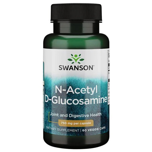 Swanson NAcetyl DGlucosamine, 750mg 60 vcaps Bodybuilding and