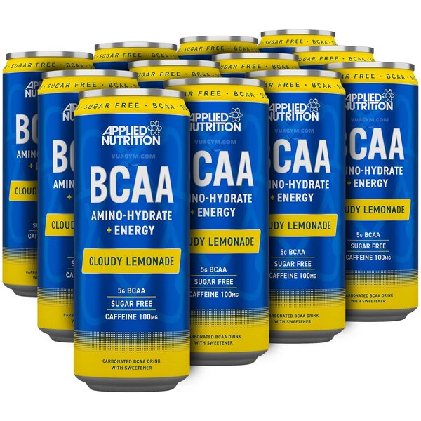 Applied Nutrition BCAA AminoHydrate + Energy Cans Bodybuilding and