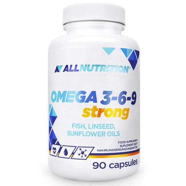 Allnutrition Omega 3-6-9 Strong - 90 caps - Bodybuilding and Sports ...