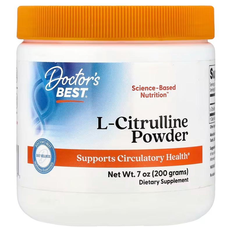 Doctor's Best L-Citrulline Powder - 200 grams