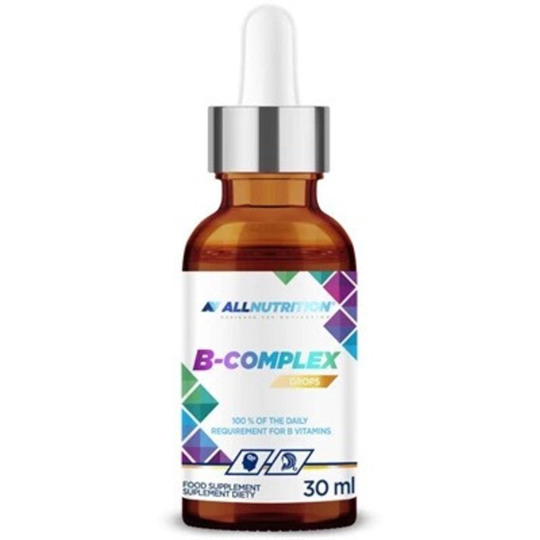 Allnutrition B-Complex Drops - 30 ml. - Bodybuilding and Sports Supplements