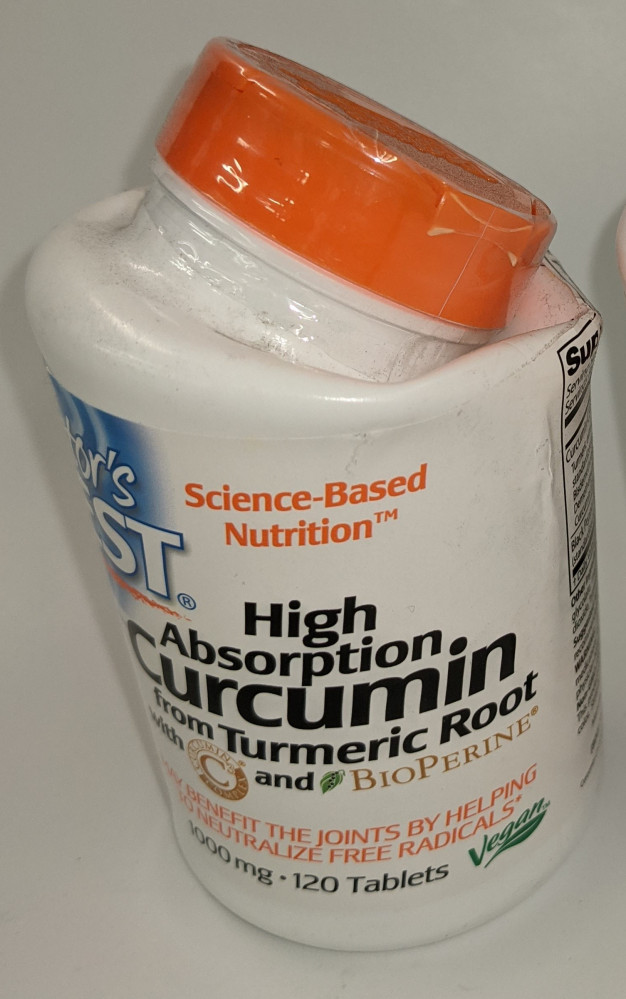 Doctor's Best High Absorption Curcumin From Turmeric Root with C3 Complex & BioPerine