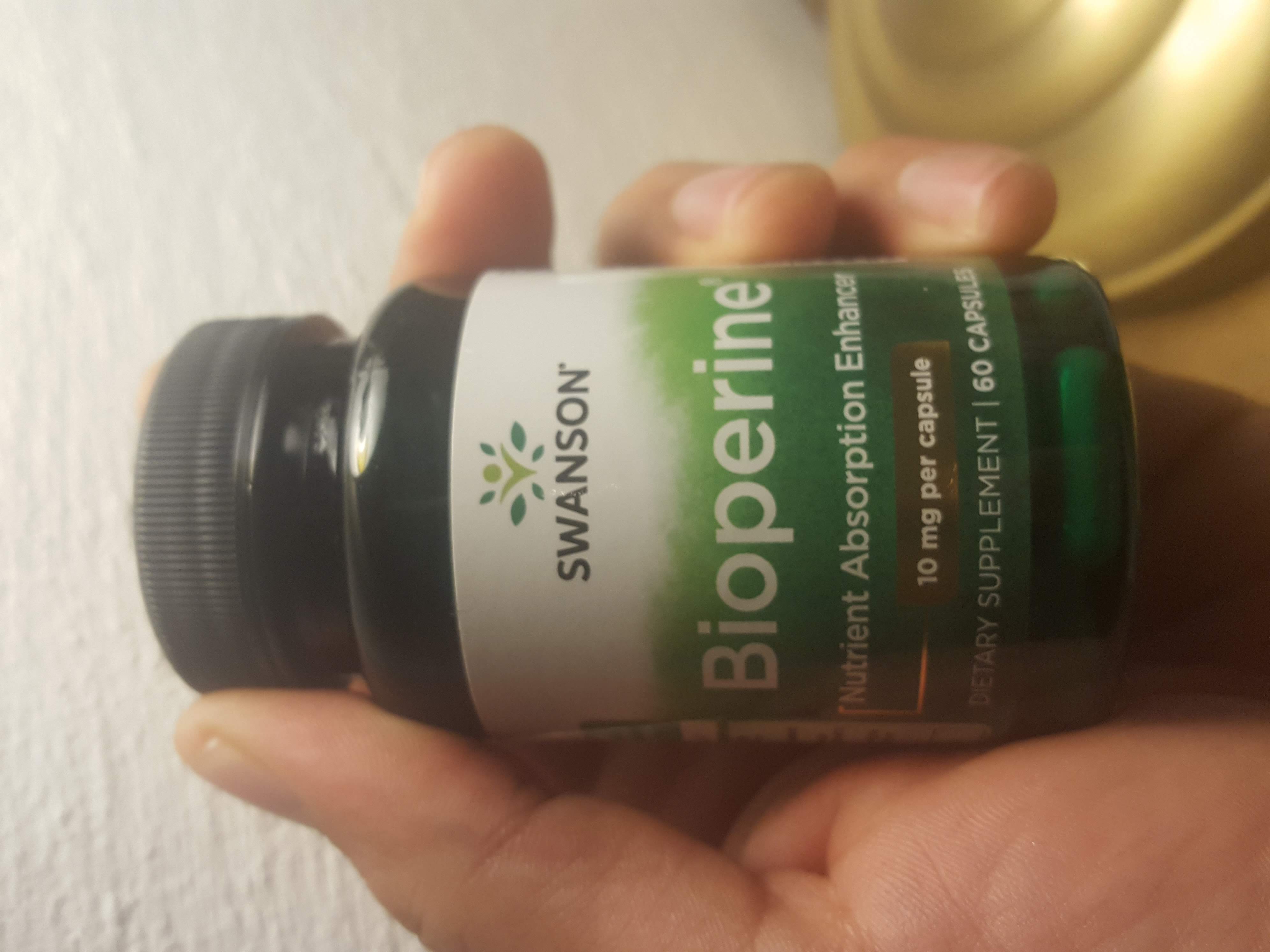 Swanson Bioperine, 10mg - 60 caps - Bodybuilding and Sports Supplements