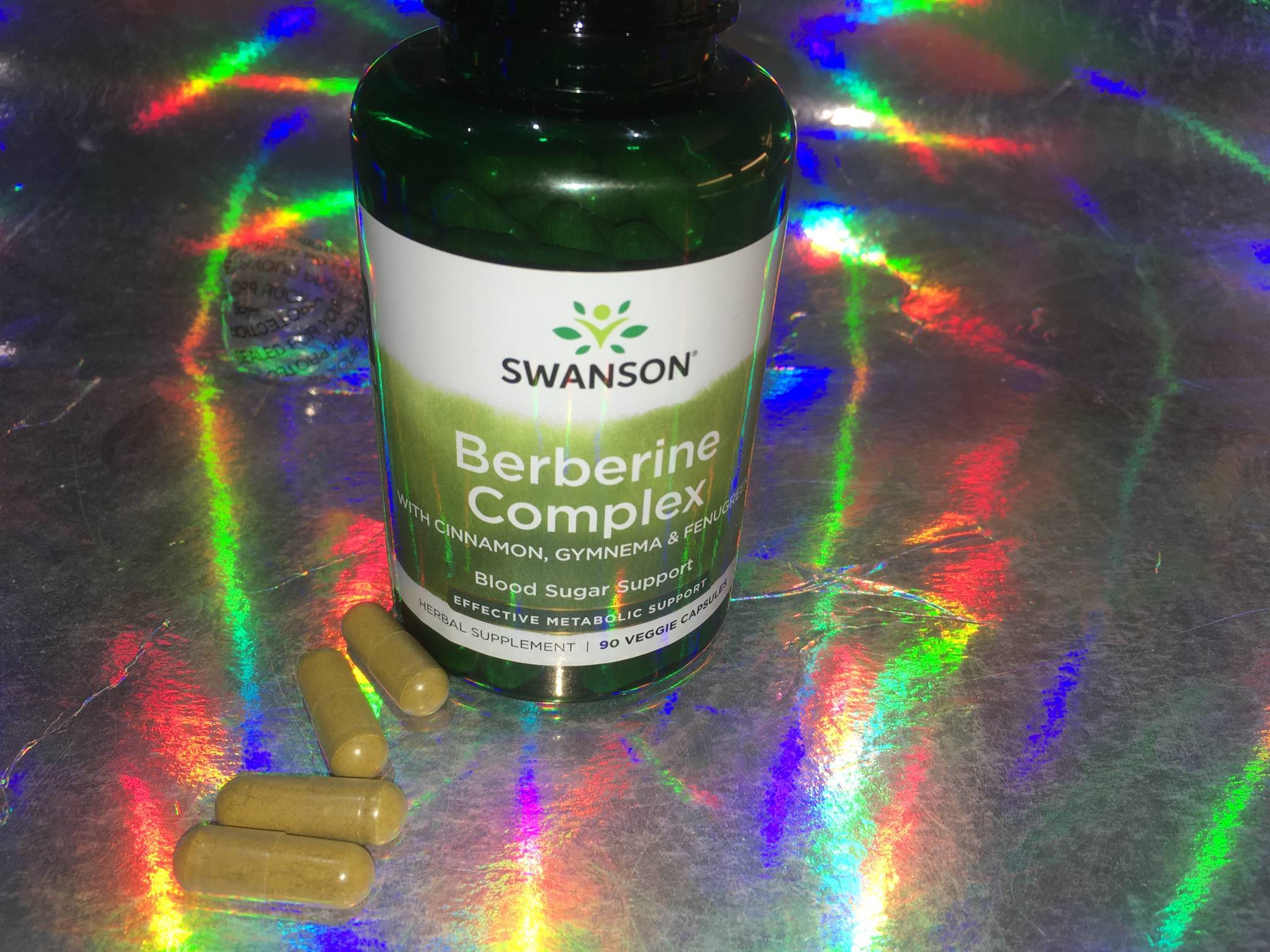 Swanson Berberine Complex with Cinnamon, Gymnema & Fenugreek 90 vcaps