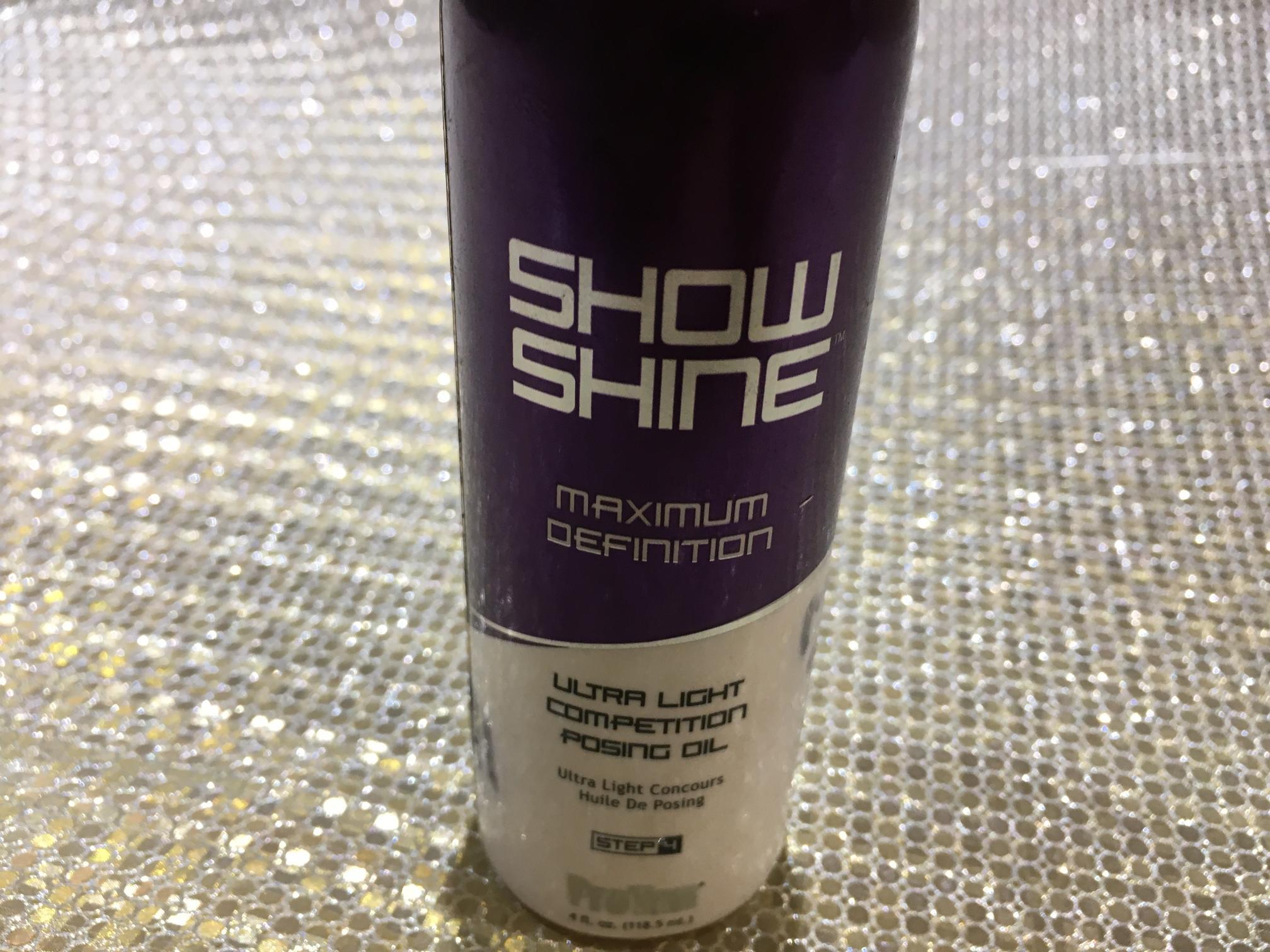 Pro Tan Show Shine, Maximum Definition Ultra Light Competition Posing