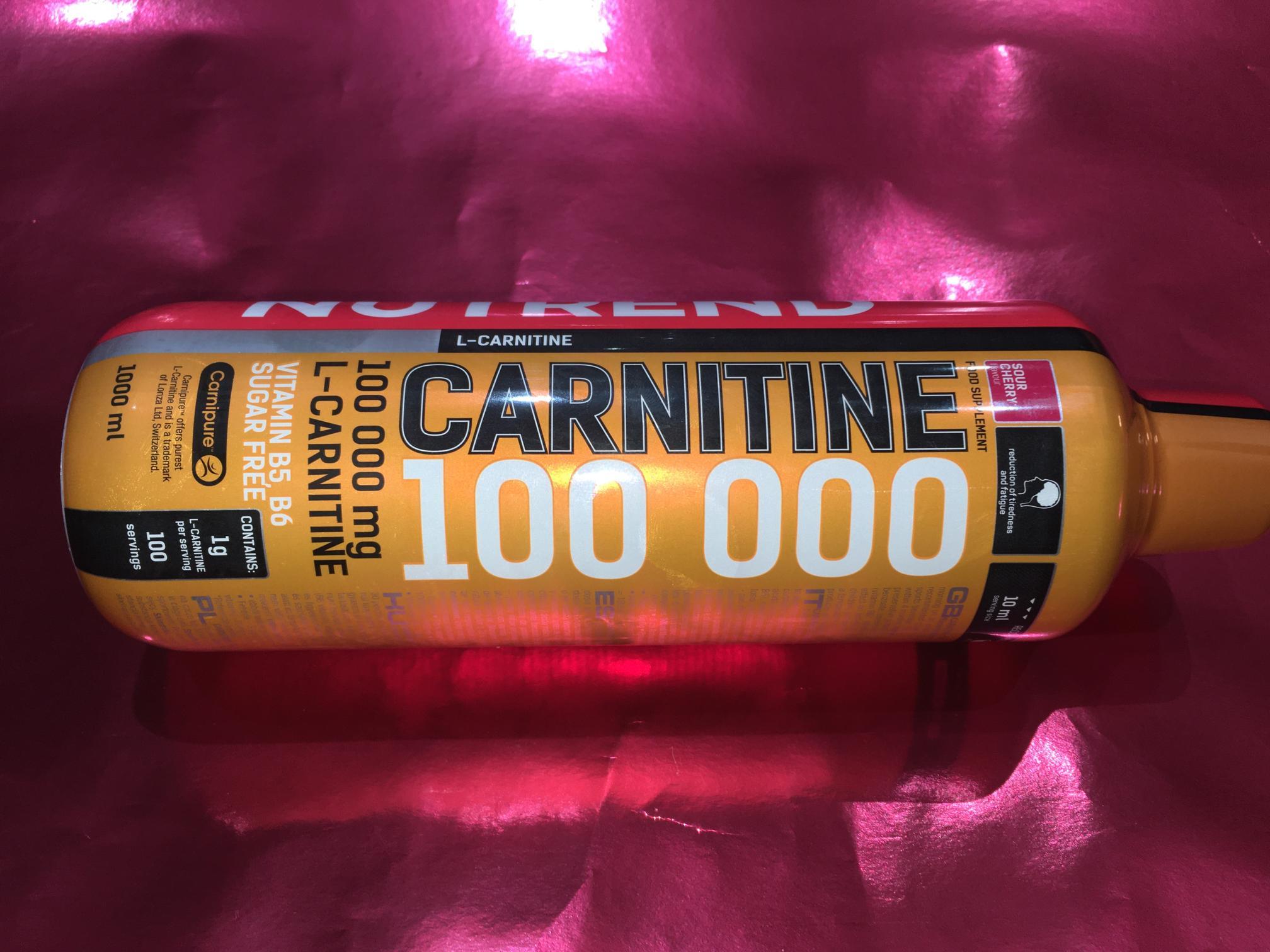 Nutrend Carnitine 100 000 Bodybuilding and Sports Supplements
