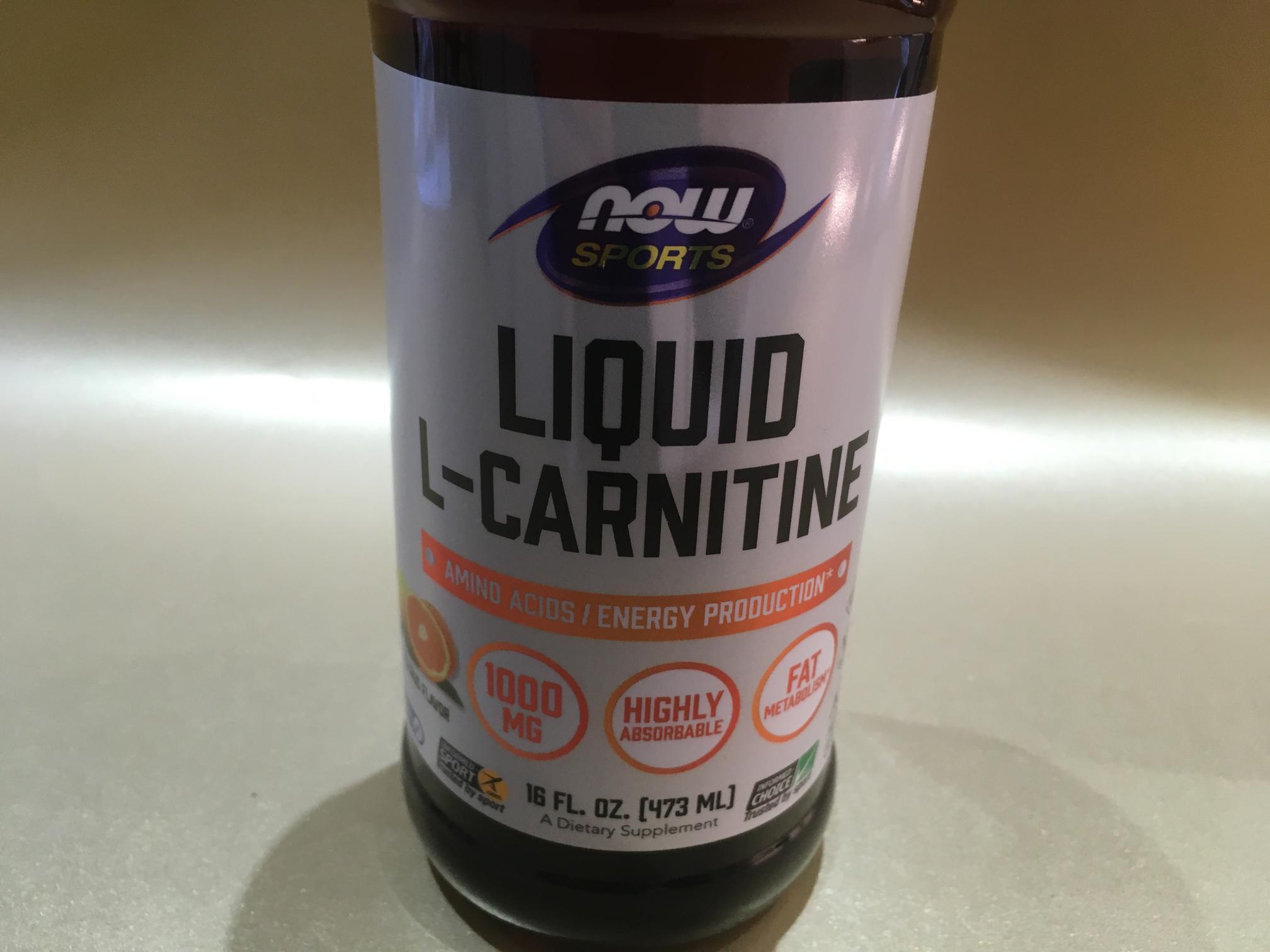 NOW Foods LCarnitine Liquid Bodybuilding and Sports Supplements