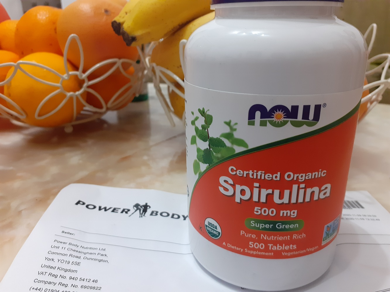 NOW Foods Spirulina Organic Bodybuilding and Sports Supplements