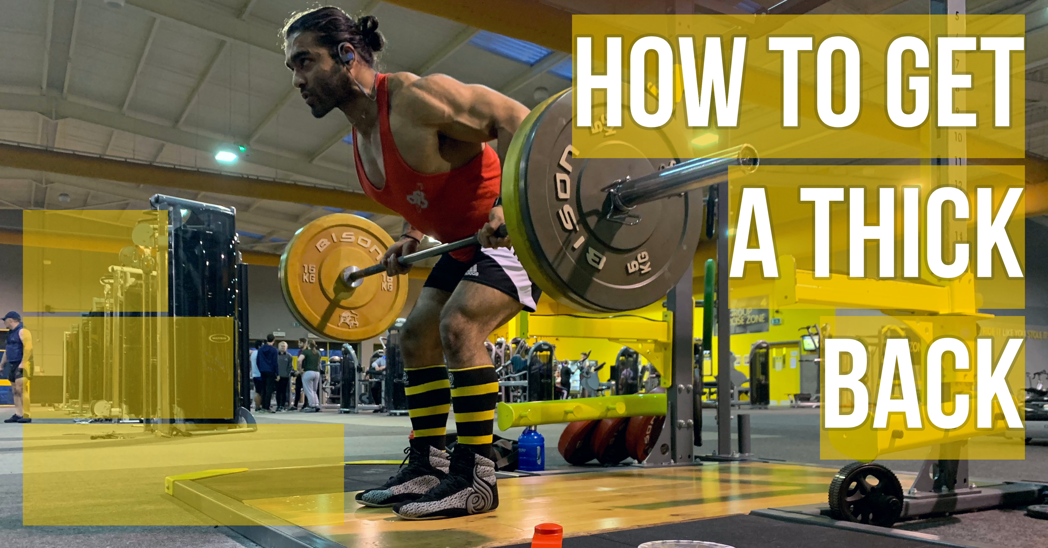 Blog - How to get a thick back - Bodybuilding and Sports Supplements